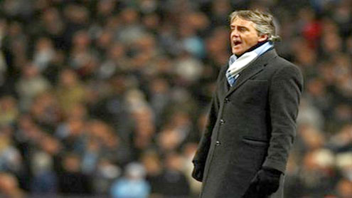 City boss Mancini targets top two finish