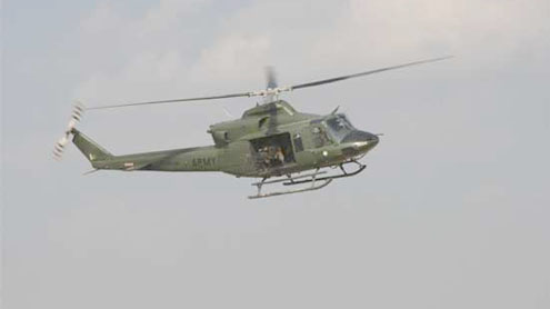 5 top FC officers hurt as chopper crash-lands in Mohmand