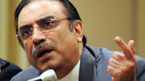 President Asif Ali Zardari