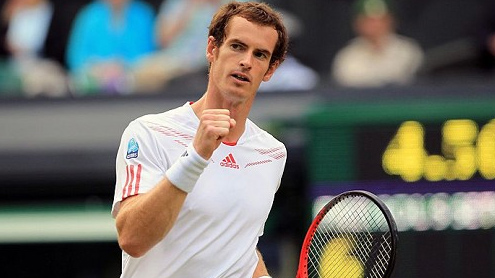 Wimbledon 2012: Andy Murray charges into history books by beating Jo-Wilfried Tsonga to reach final