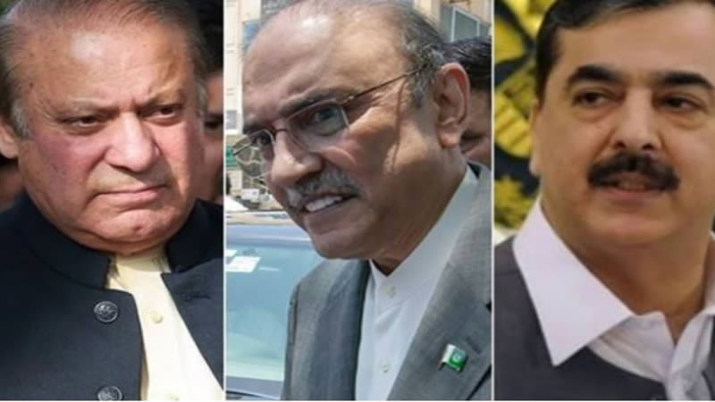 Zardari Indicted, Nawaz Declared Proclaimed Offender in Toshakhana Reference
